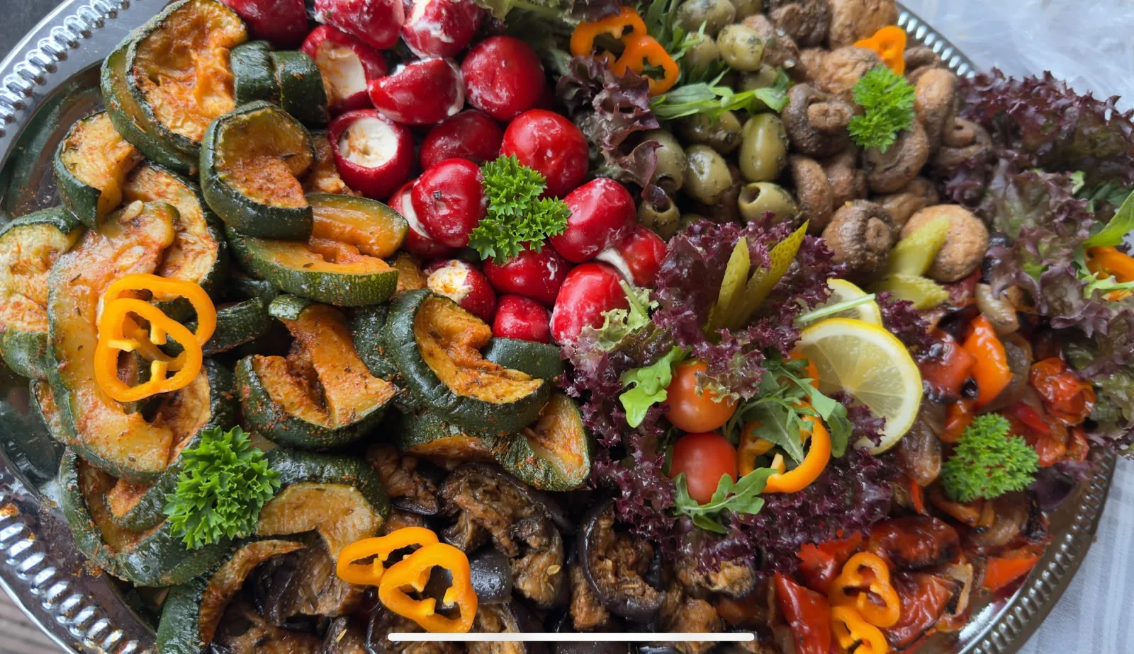 Mediterrane Antipasti Platte von Nicci's Spachtelbude