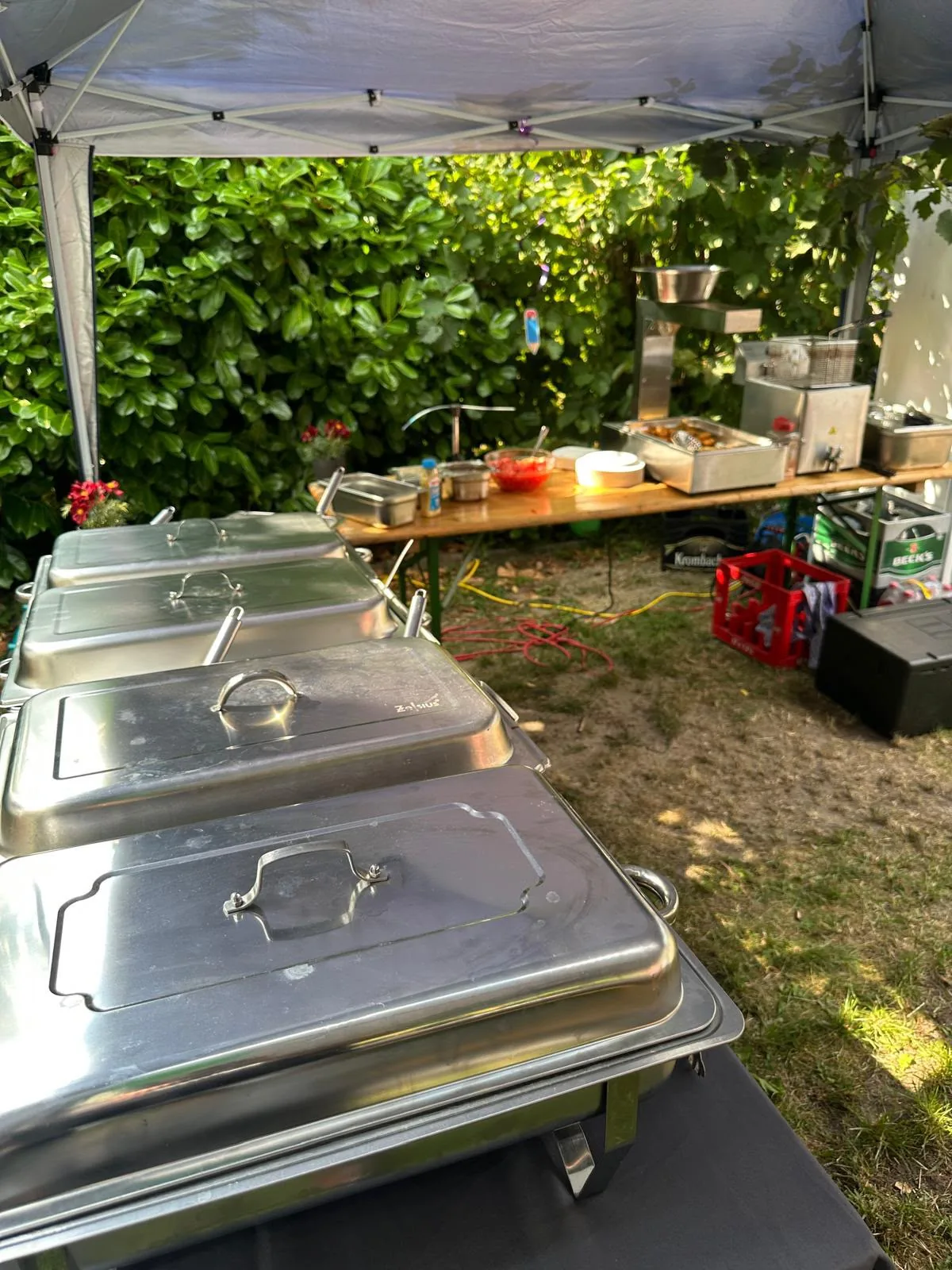 Warme Buffets, Chafing Dishes und hausgemachte Suppen von Nicci's Spachtelbude